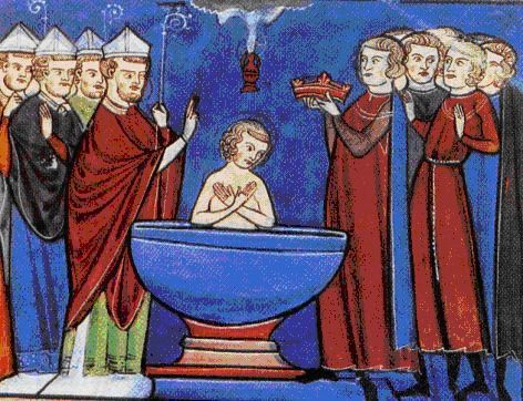 Battesimo di Clodoveo a Reims