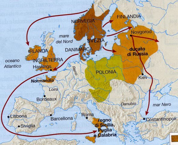 Invasione normanna dell'Europa