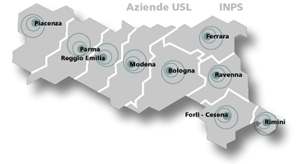 Mappa della regione