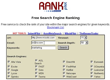 Motori di ricerca e Web Marketing